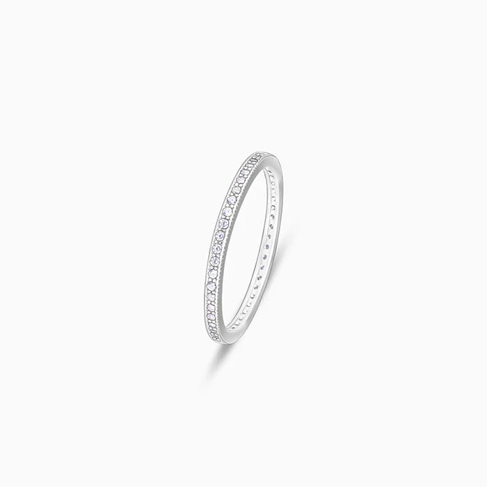 Silver Channel of Love Ring - Image 4