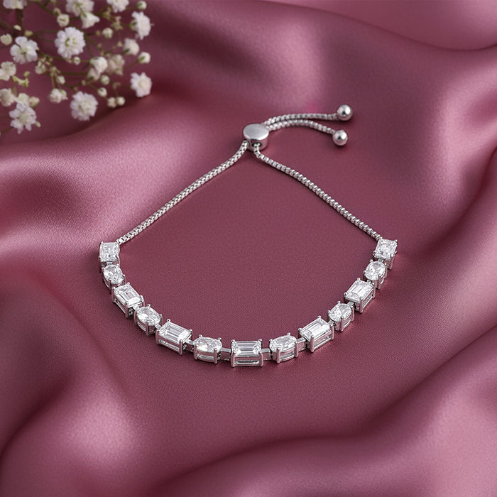 Silver Classic Flex Bracelet - Image 2