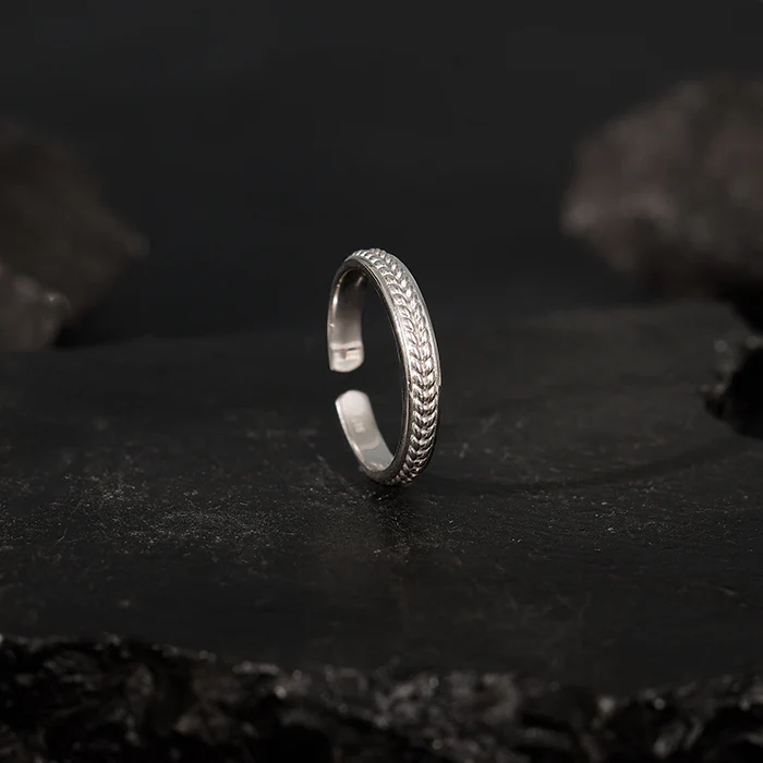 Silver Czar Ring For Him - Image 3