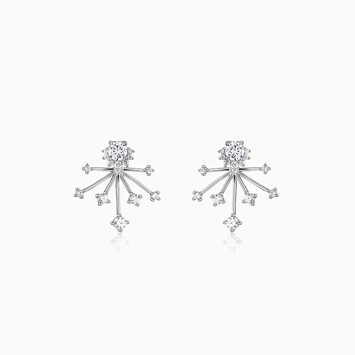 Silver Counting Stars Studs - Image 2