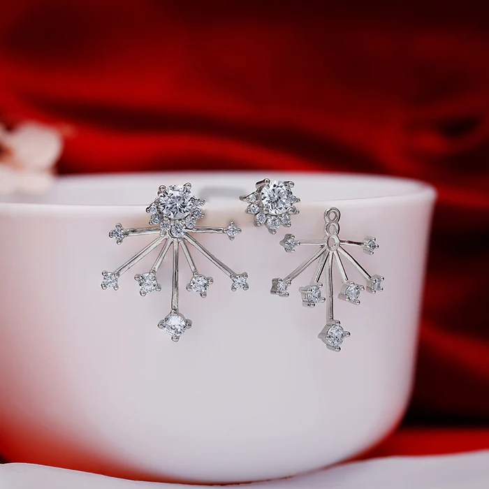 Silver Counting Stars Studs - Image 4