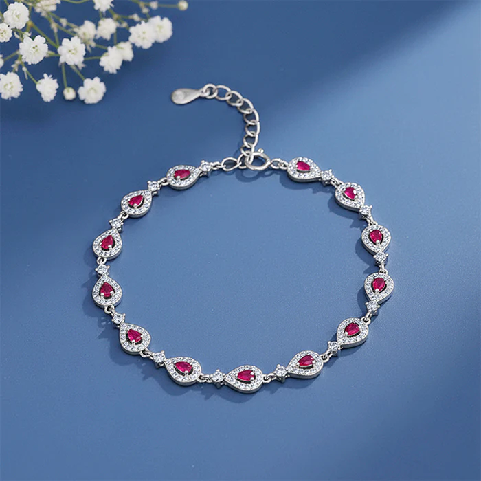 Silver Dawn Drop Bracelet - Image 2