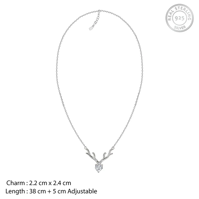 Silver Deer Heart Set - Image 7
