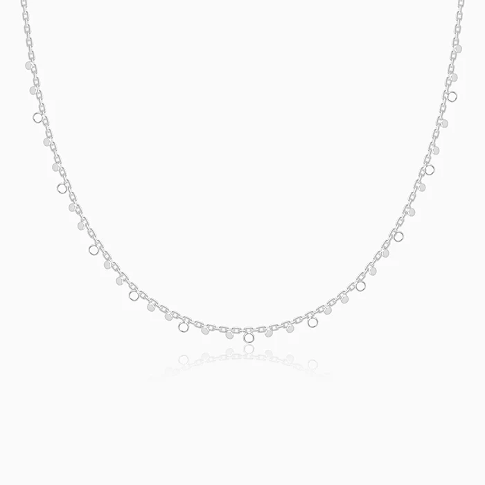 Silver Deserving Beauty Necklace