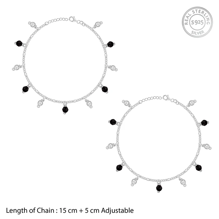 Silver Dua Kids Anklet - Image 8