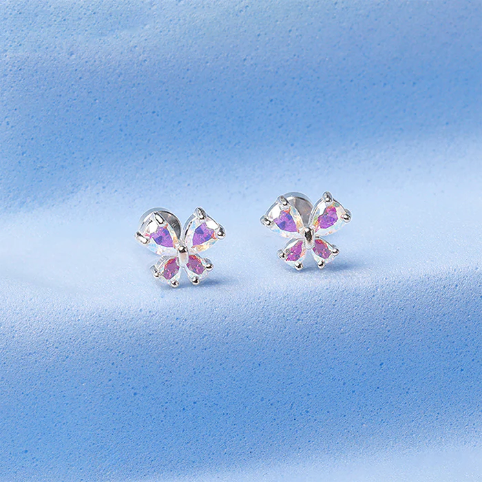 Silver Ear Piercings - Image 2