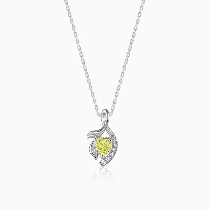 Silver At Last Pendant With Link Chain