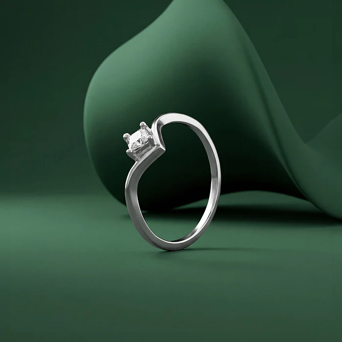 Silver Eterna Prism Ring (Size 12) - Image 2