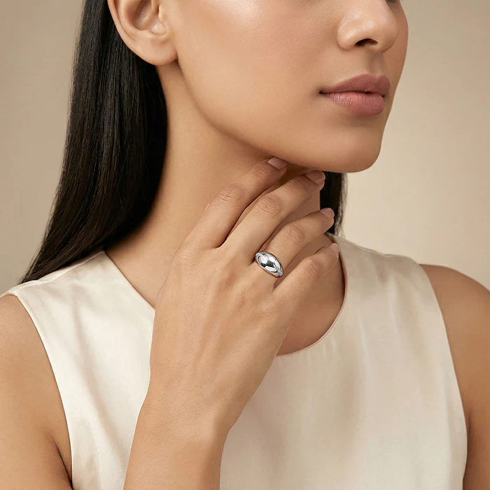 Silver Eternal Ease Ring - Image 3