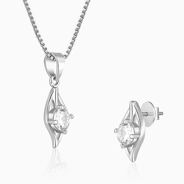 Anushka Sharma Silver Falling Dew Set - Image 4