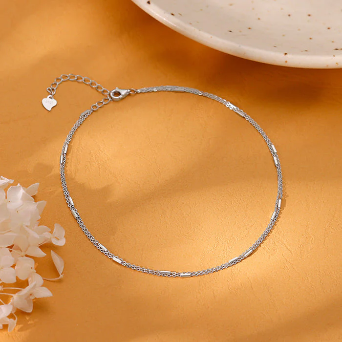 Silver Fantastic Shine Anklet - Image 2