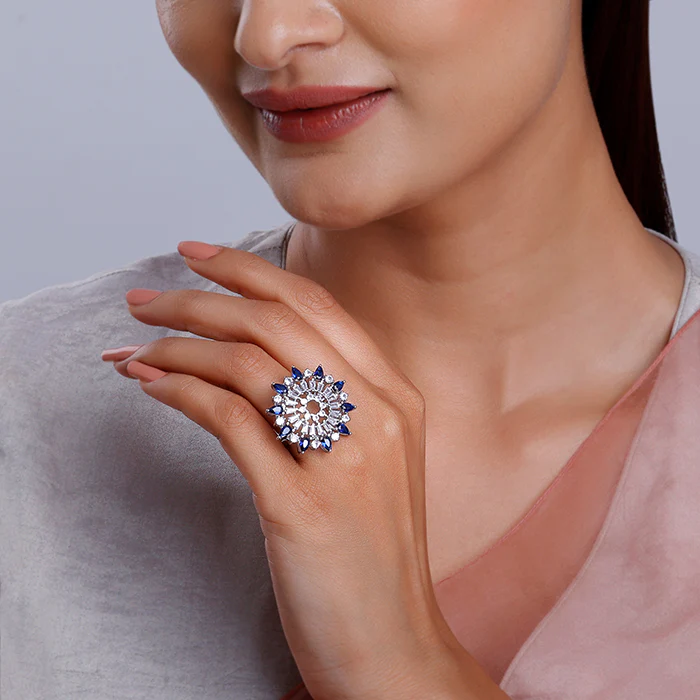 Silver Flourishing Ring - Image 3