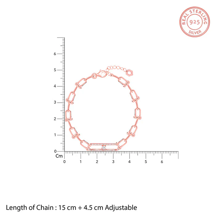 Rose Gold Dreamwave Bracelet - Image 5