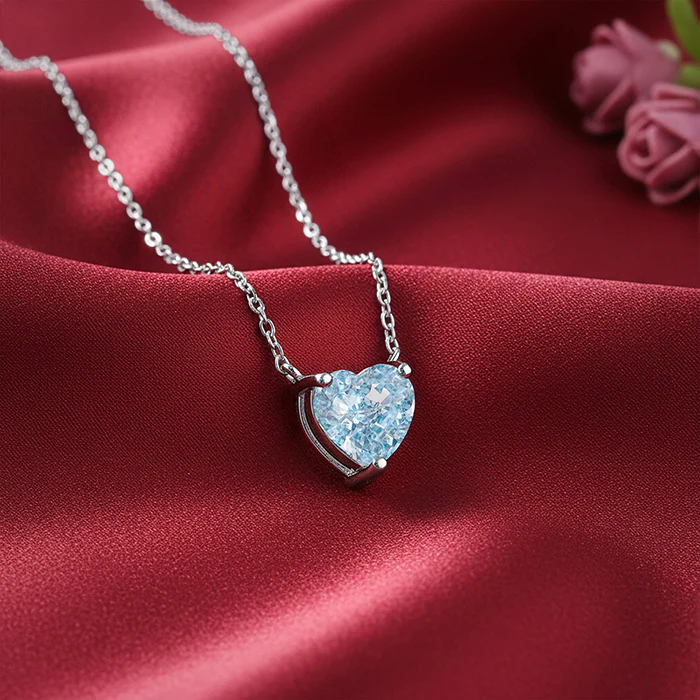 Silver Kiss Me Necklace - Image 2
