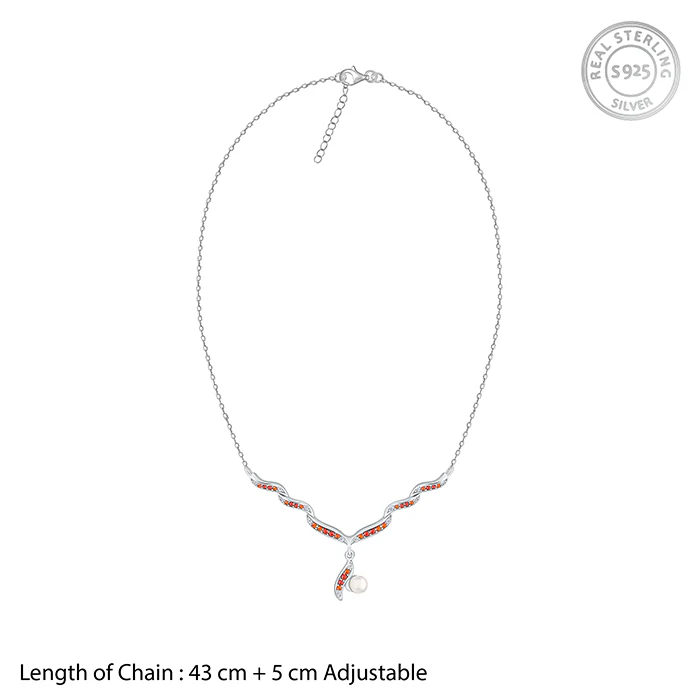 Silver Gaia Necklace - Image 4