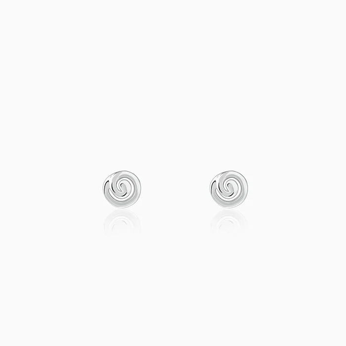 Silver GeoGlow Stud For Him - Image 2