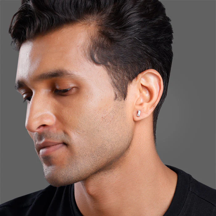 Silver Walker Stud For Him - Image 4