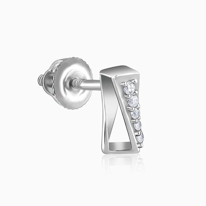 Silver Walker Stud For Him - Image 5