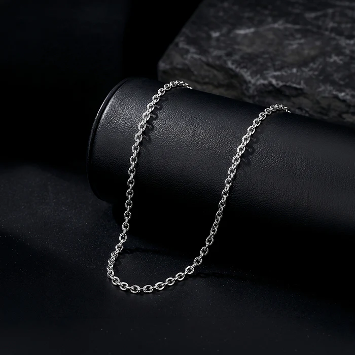 Silver Gracious Link Chain For Him - Image 2