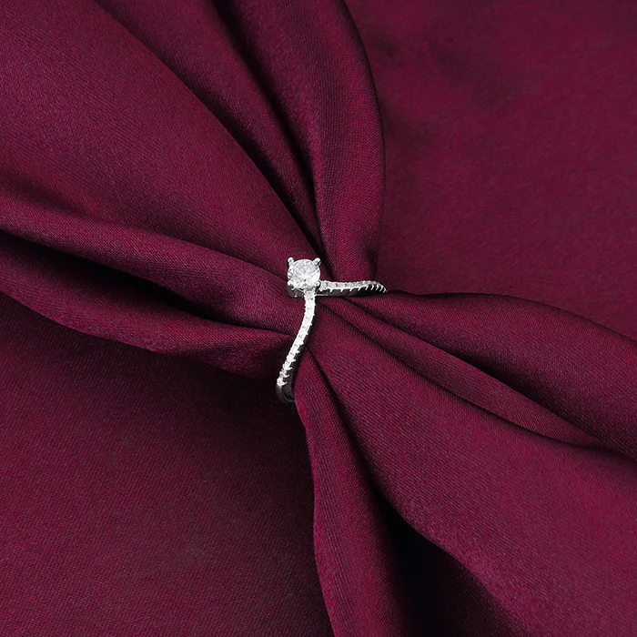 Silver Groovy Vanki Ring - Image 2