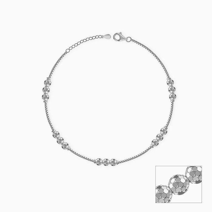 Silver Havana Anklet - Image 3