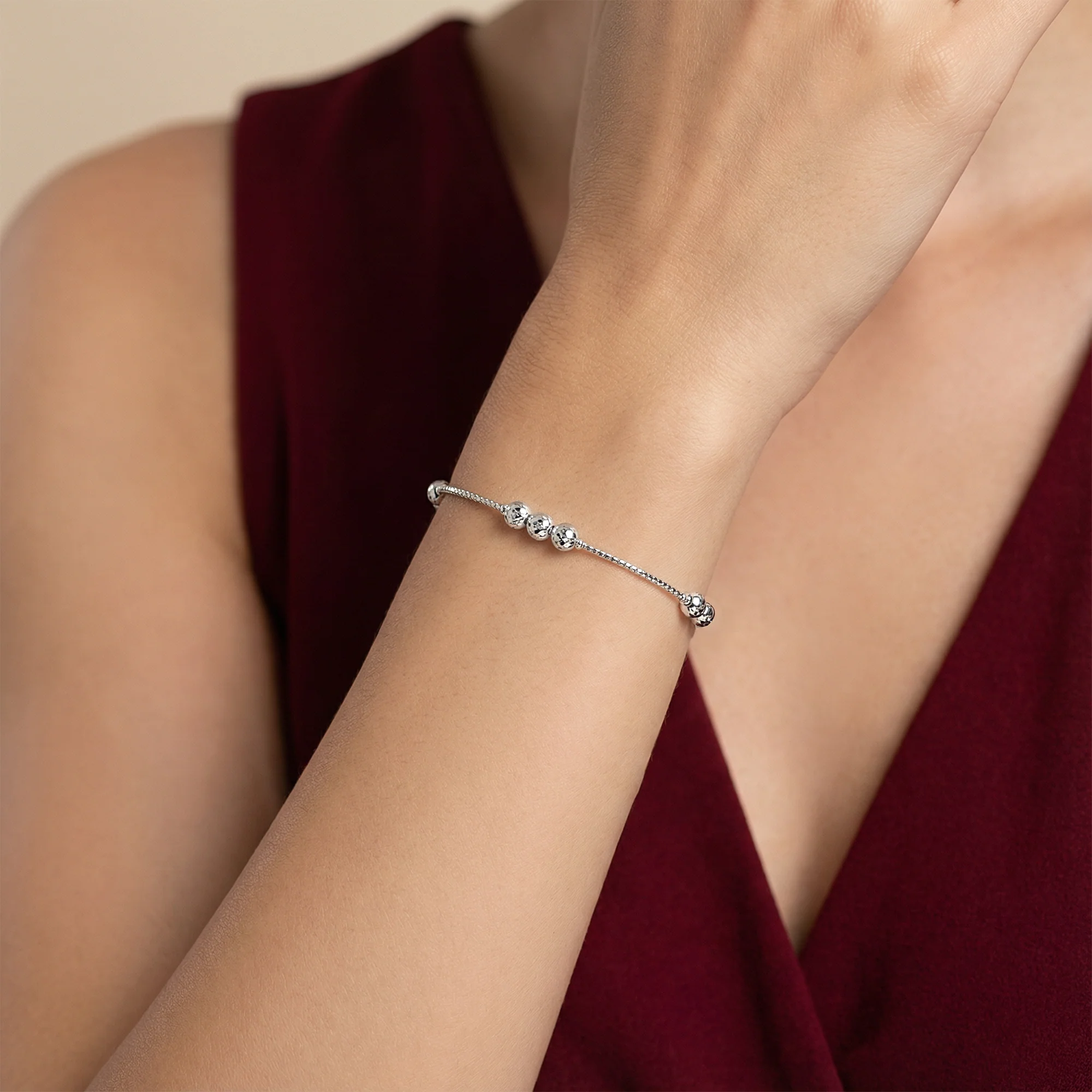 Silver Havana Bracelet - Image 2