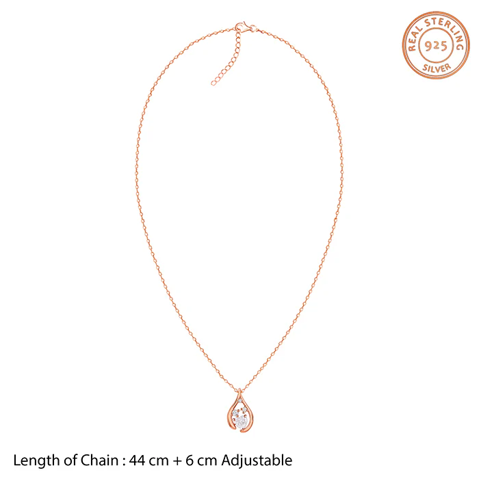 Rose Gold All of Me Necklace - Image 6