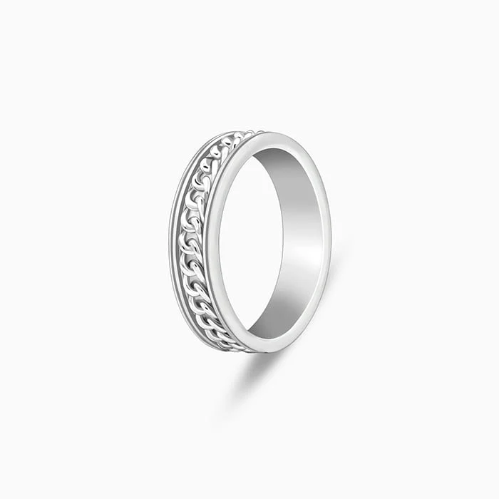 Silver Imperium Ring For Him - Image 4