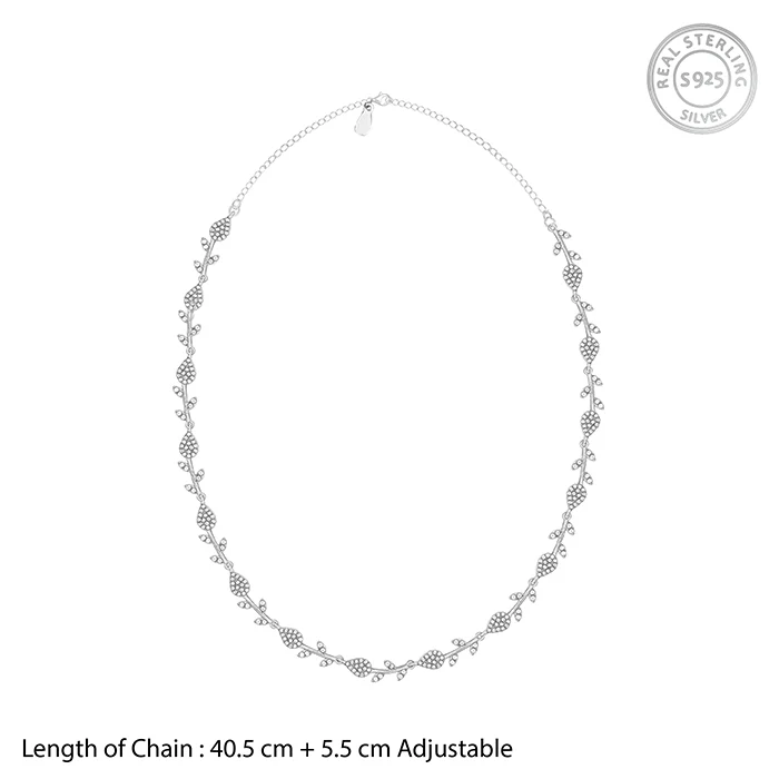 Silver Julia Necklace - Image 4