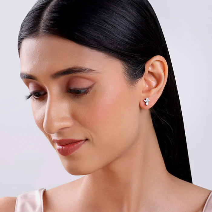 Silver Kate Earrings - Image 3