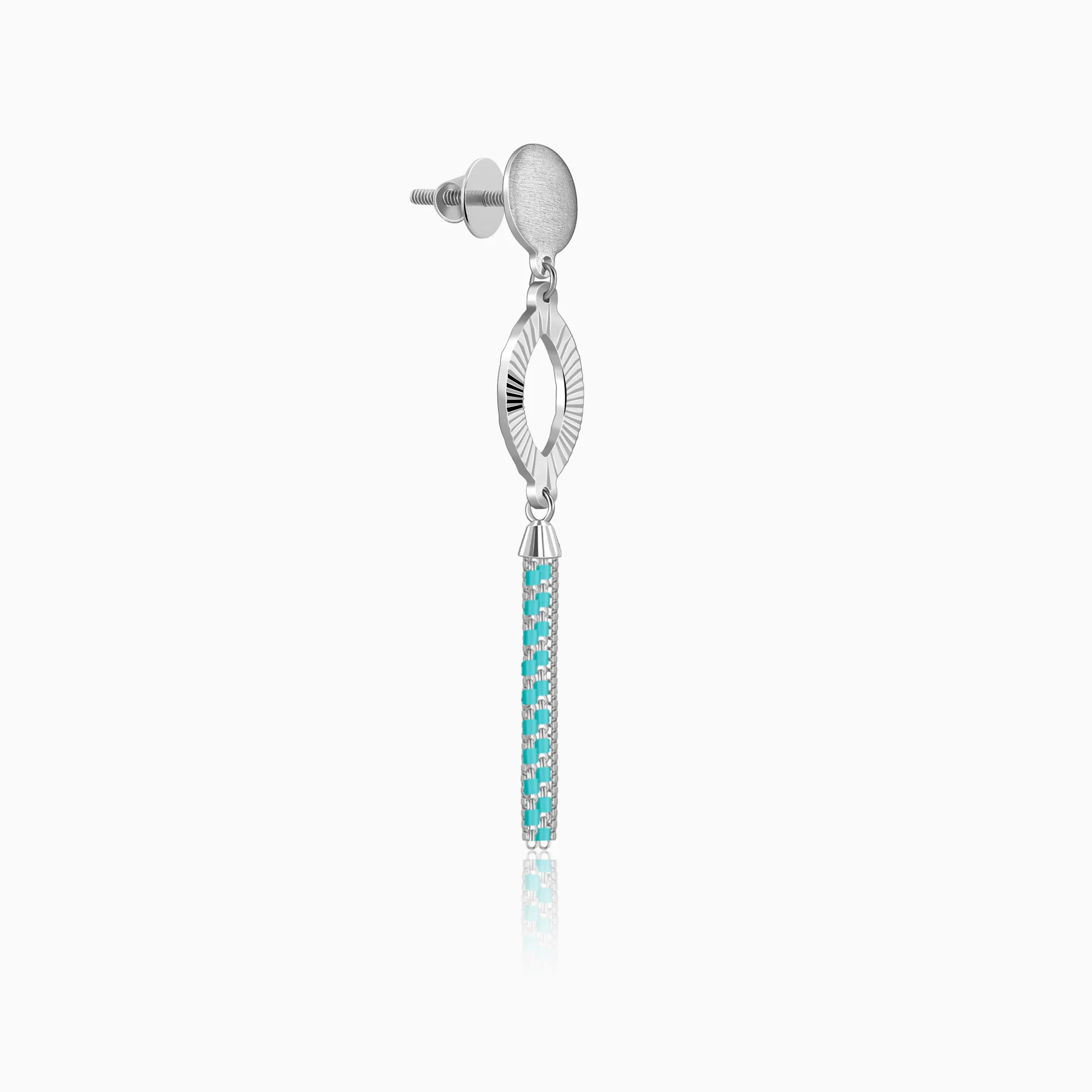 Silver Levitating Earrings - Image 4