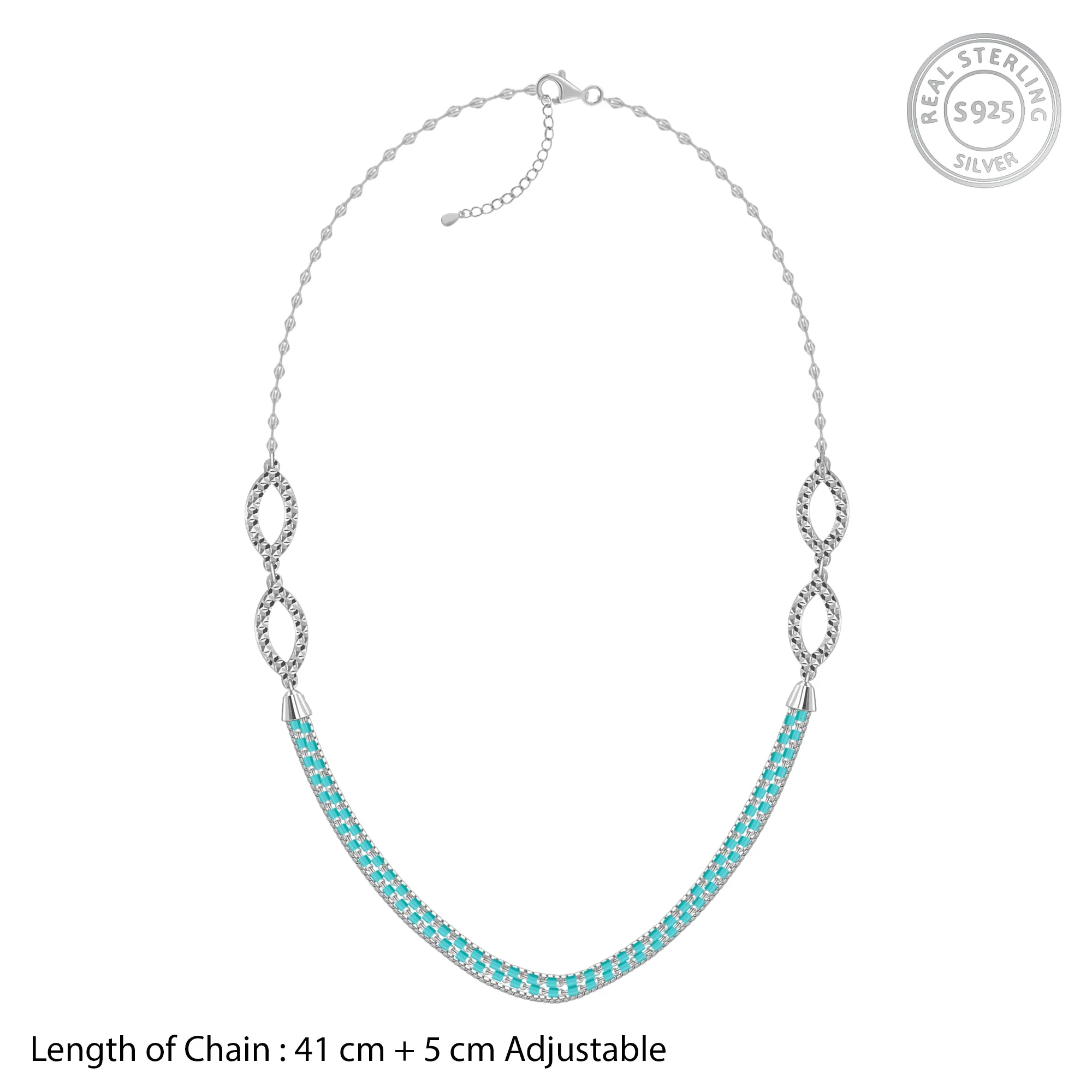 Silver Levitating Necklace - Image 4