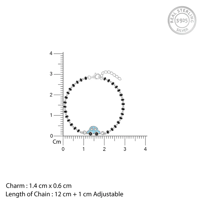 Silver Lil' Racer Kids Bracelet (2 - 8 Years) - Image 4