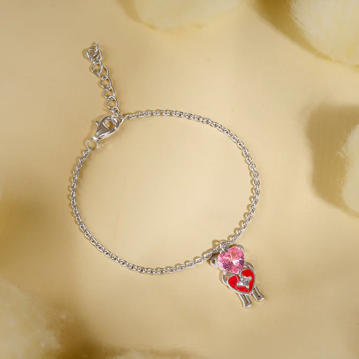 Silver Love Her Kids Bracelet (2 - 8 Years) - Image 2