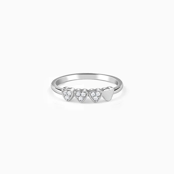 Silver Love Ring