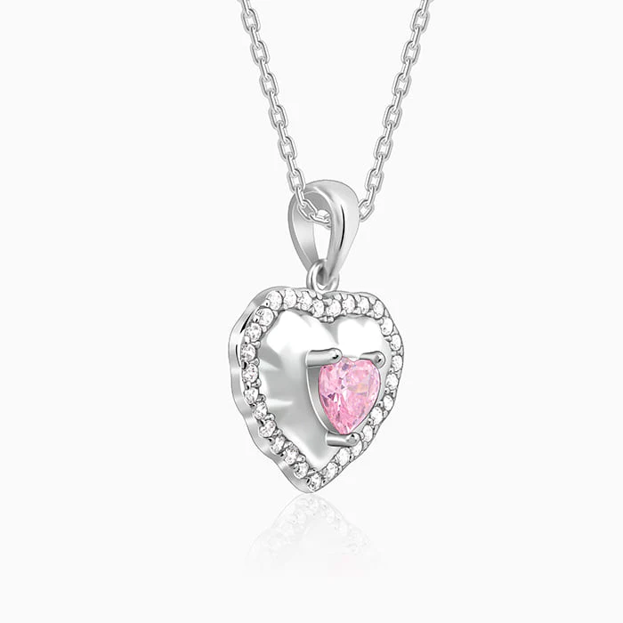 Silver Lovelight Pendant With Link Chain - Image 4
