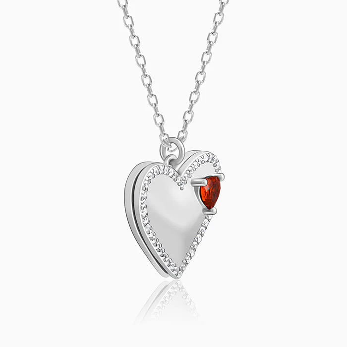 Silver Loving You Endlessly Pendant With Link Chain - Image 6