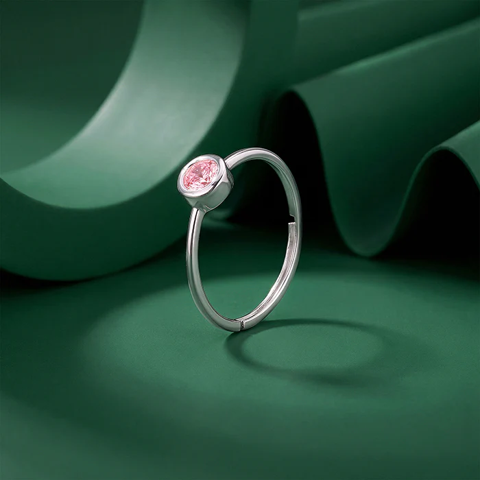 Silver Lustre Hue Ring - Image 2