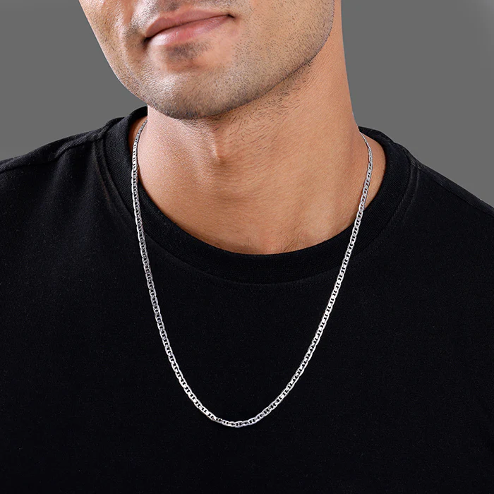 Silver Mariner Chain For Him - Image 3