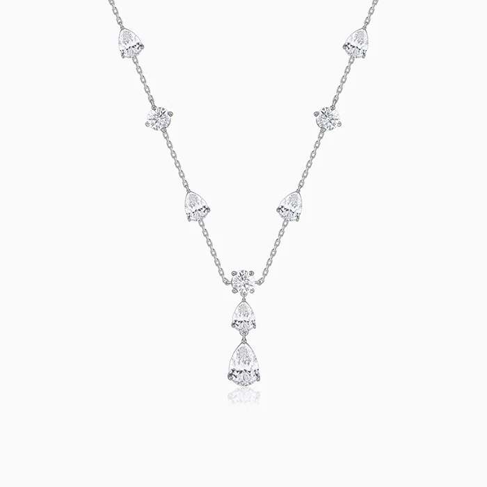Silver Midnight Rain Necklace - Image 3