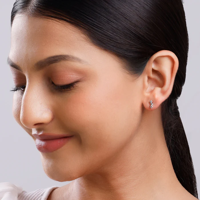 Silver Multi Twinkle Earrings - Image 3