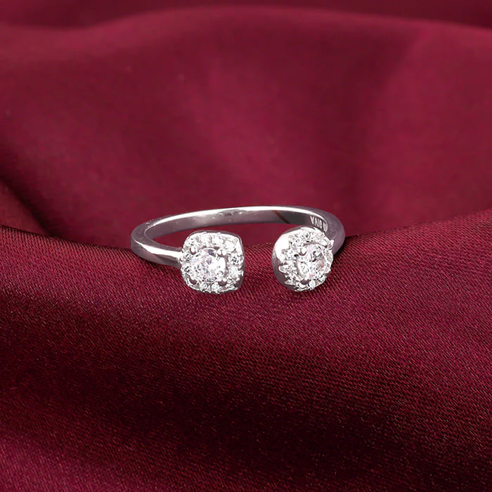Silver Not-So-Round Ring - Image 2