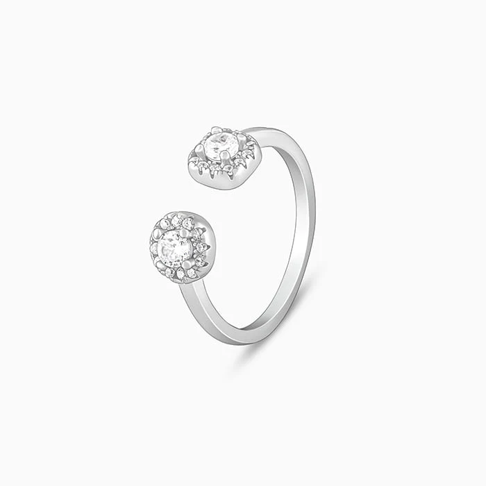 Silver Not-So-Round Ring - Image 4