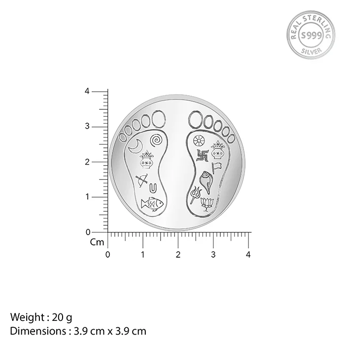 Silver Padam Coin - (20g) - Image 4