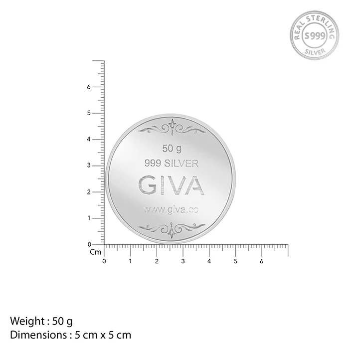 Silver Personalise in Hindi Coin- 50g - Image 5