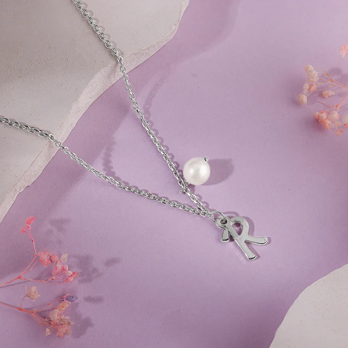 Silver Personalised Chic Necklace - Image 3