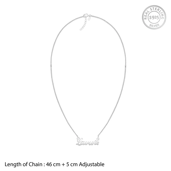 Silver Personalised Dog Lover Necklace - Image 5