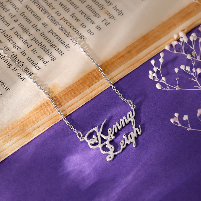 Silver Personalised Perfect Match Pendant - Image 3