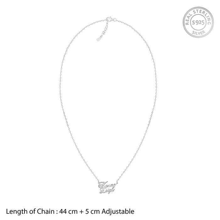 Silver Personalised Perfect Match Pendant - Image 6
