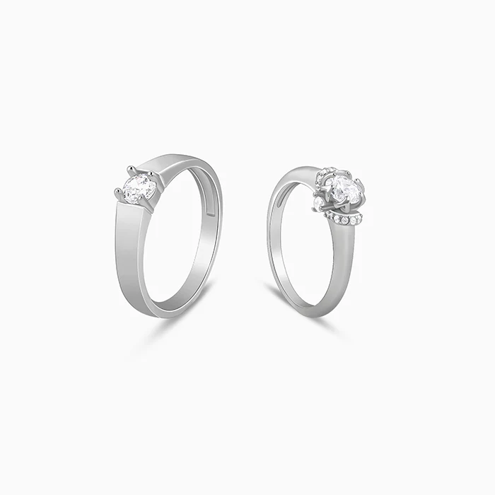 Silver Power Pair Couple Bands - Image 4